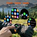 AK122 1.7" Smart Watch - Bluetooth Calling, Heart Rate, SpO2, IP68 - Blue Camouflage