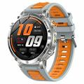 AK122 1.7" Smart Watch - Bluetooth Calling, Heart Rate, SpO2, IP68 - Grey / Orange