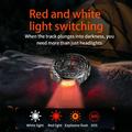 AK125 1.7" Smart Watch - Bluetooth Calling, Heart Rate, SpO2, Flashlight, IP68 - Silver / Orange