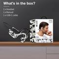 AKZ-G6 Open-Ear Bone Conduction Wireless Headphones - Army Green