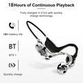 AKZ-G6 Open-Ear Bone Conduction Wireless Headphones - Army Green