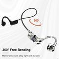 AKZ-G6 Open-Ear Bone Conduction Wireless Headphones - Army Green