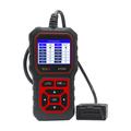 AT500 OBD2 Scanner - Automotive Diagnostic Tool with 2.4" TFT Screen - Black / Red