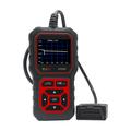 AT500 OBD2 Scanner - Automotive Diagnostic Tool with 2.4" TFT Screen - Black / Red