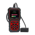 AT500 OBD2 Scanner - Automotive Diagnostic Tool with 2.4" TFT Screen - Black / Red