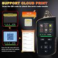 AT700 OBD2 Car Diagnostic Scanner with 2.4" TFT Screen - Black