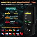 AT700 OBD2 Car Diagnostic Scanner with 2.4" TFT Screen - Black