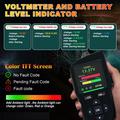 AT700 OBD2 Car Diagnostic Scanner with 2.4" TFT Screen - Black
