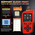 AT700 OBD2 Car Diagnostic Scanner with 2.4" TFT Screen - Red