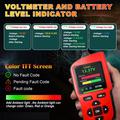 AT700 OBD2 Car Diagnostic Scanner with 2.4" TFT Screen - Red