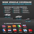 AT900 OBD2 Car Diagnostic Scanner - 2.4" - Black