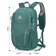 AZELA A1305 28L Hiking Backpack - Breathable Suspension System - Cyan