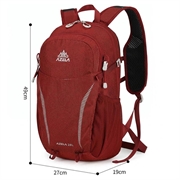 AZELA A1305 28L Hiking Backpack - Breathable Suspension System - Red