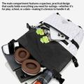 AZELA A1388 20L Multifunctional Shoulder Bag - White / Black