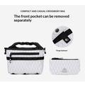 AZELA A1388 20L Multifunctional Shoulder Bag - White / Black