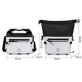 AZELA A1388 20L Multifunctional Shoulder Bag - White / Black