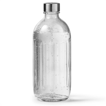 Aarke Glass Bottle Pro - 800ml - Transparent / Steel