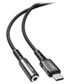 Acefast C1-07 USB-C / 3.5mm AUX Audio Adapter - Black