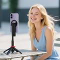 Acefast E72 Multifunctional Mini Selfie Stick - Magnetic Phone Grip, Tripod, Remote - Black