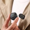 Acefast R7 Wireless Lavalier Microphone - AI Noise Reduction, Magnetic Clip - Black