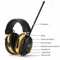 Active Noise Cancelling Over-Ear Gaming Headset EM6605 - Black / Yellow