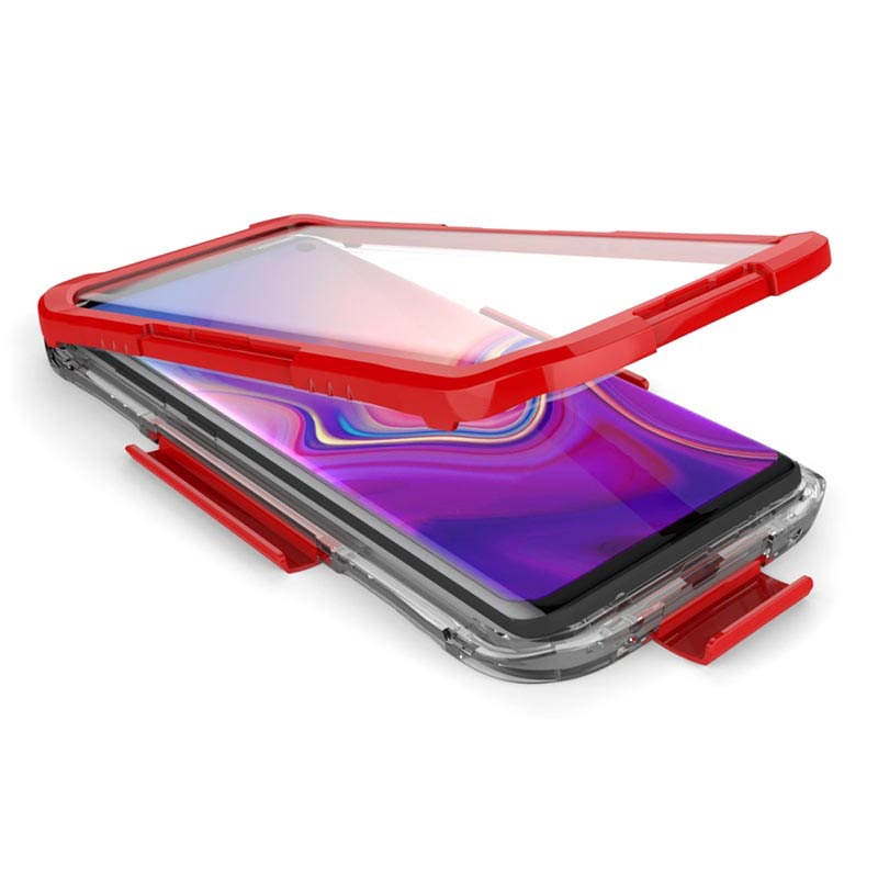 Active Series IP68 Samsung Galaxy S10 Waterproof Case Red