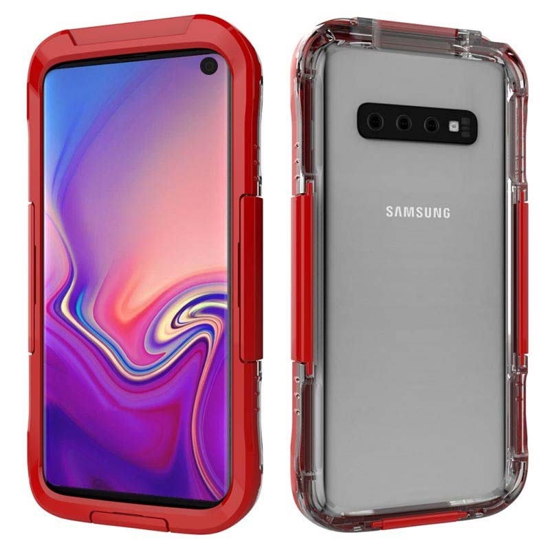Active Series IP68 Samsung Galaxy S10 Waterproof Case Red