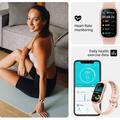Activity Watch IP67 - Measures Heart Rate, Steps, Activity and Sleep - Pink