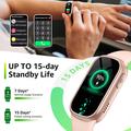 Activity Watch IP67 - Measures Heart Rate, Steps, Activity and Sleep - Pink