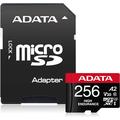 Adata High Endurance microSDXC Memory Card with Adapter AUSDX256GUI3V30SHA2-RA1 - 256GB