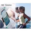 Adjustable Phone Armband for Running and Cycling - 6"-6.7" - Black