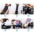 Adjustable Phone Armband for Running and Cycling - 6"-6.7" - Black