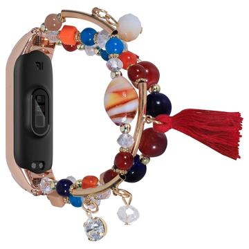 Agate Beads Series Xiaomi Mi Smart Band 7 Strap - Colourful