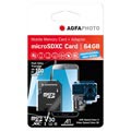 AgfaPhoto Professional High Speed MicroSDXC Memory Card 10616 - 64GB