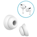 Tech-Protect AirPods Pro Silicone Ear Tips - S, M, L - White