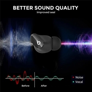 Beats Studio Buds/Buds+/Fit Pro Ahastyle WG150 Silicone Eartips - Black