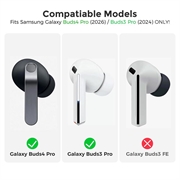 Samsung Galaxy Buds3 Pro/Buds4 Pro AhaStyle WG173 Silicone Eartips - White