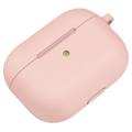 AirPods 3 Silicone Case with Keychain A060 - Light Pink