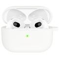 AirPods 3 Silicone Case with Keychain A060 - White