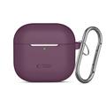 AirPods 4/AirPods 5 Tech-Protect Silicone Hook Case - Burgundy
