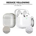 AirPods 5/4 AhaStyle WG164-B Drop-Resistant Case with Cleaning Pen - Transparent Glitter