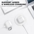 AirPods 5/4 AhaStyle WG164-B Drop-Resistant Case with Cleaning Pen - Transparent