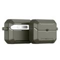 AirPods Pro 3 Dux Ducis Pecs Case with Stand and Alloy Hook - Green