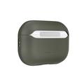 AirPods Pro 3 Tech-Protect NaturalFit Leather Case - Olive Green