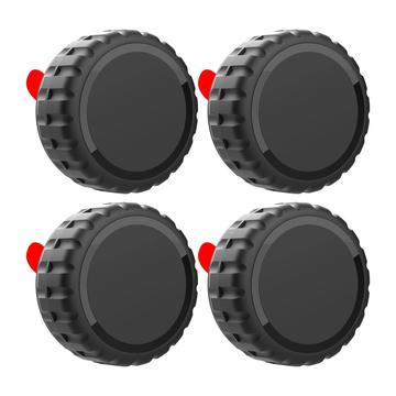 AirTag Self-Adhesive Waterproof Case - 4 Pcs. - Black