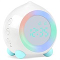Alarm Clock with Colorful Night Light