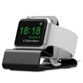 Aluminum Alloy Apple Watch Series SE/6/5/4/3/2/1 Charging Stand - Grey