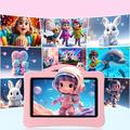 Android Tablet for Kids with Astronaut Shockproof Case - 7" - Pink