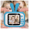 Animal Shape Kids 20MP Digital Camera X5 - Rabbit / Blue