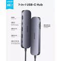 Anker A83D2HA1 7-in-1 USB-C Hub - Grey